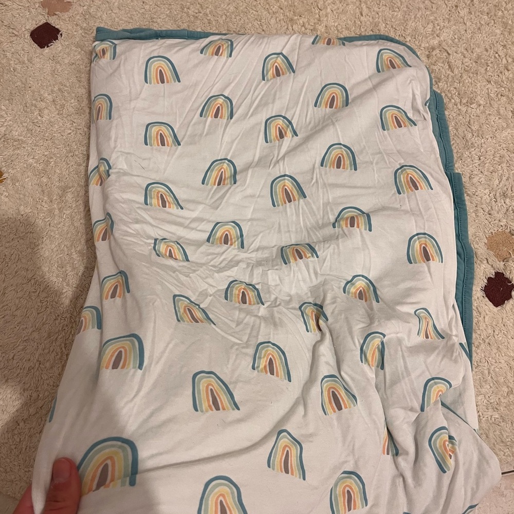 Kyte Baby TODDLER size rainbow blanket retired Print
